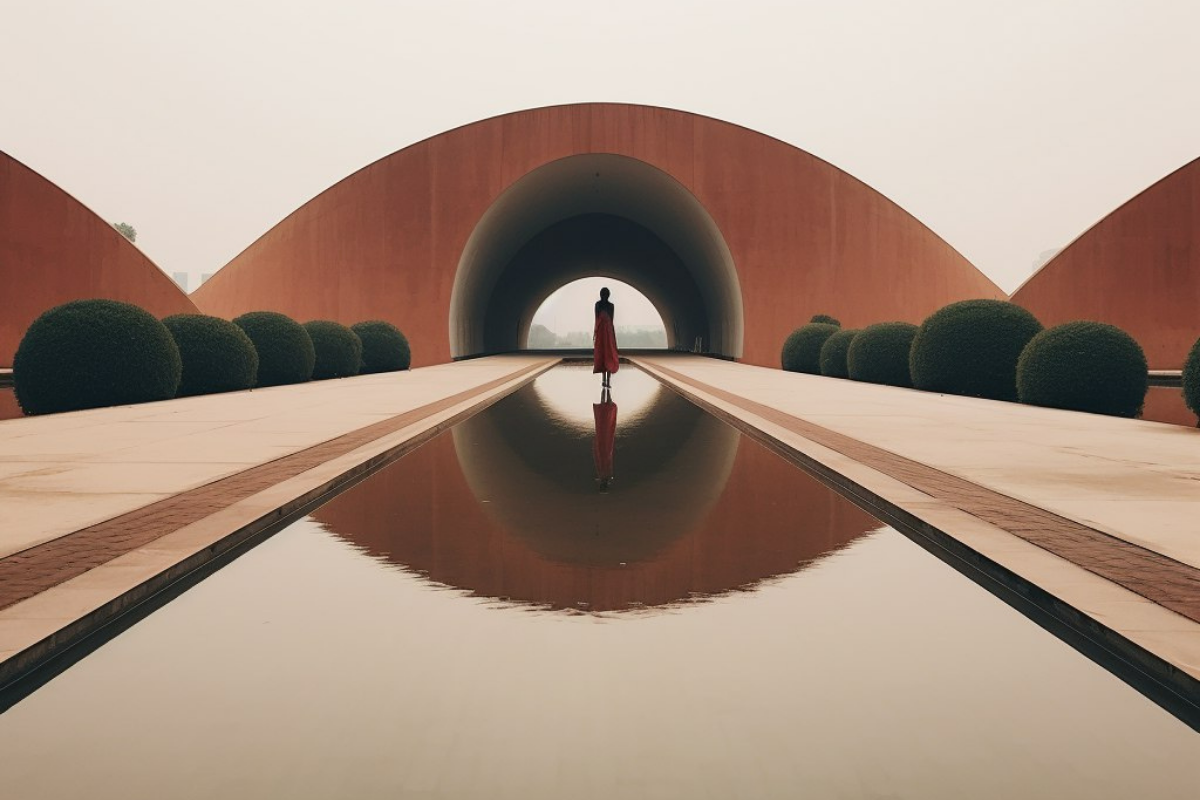 Surrounded by peace