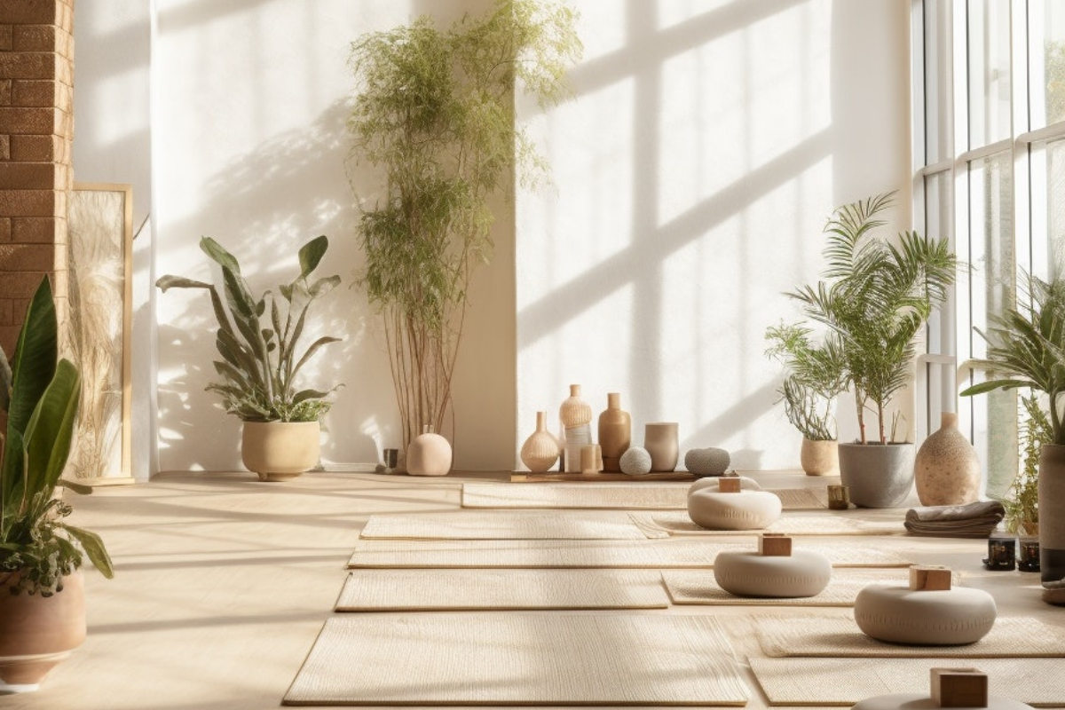 Retreat leaders and travel advisors hosting a group at an Ayurveda resort